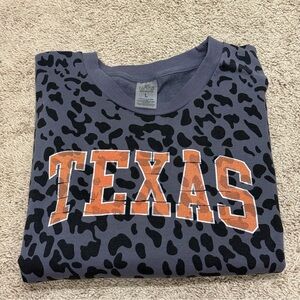 Gameday Couture Texas Longhorn Sweatshirt, Women’s side-slit, crew neck, L